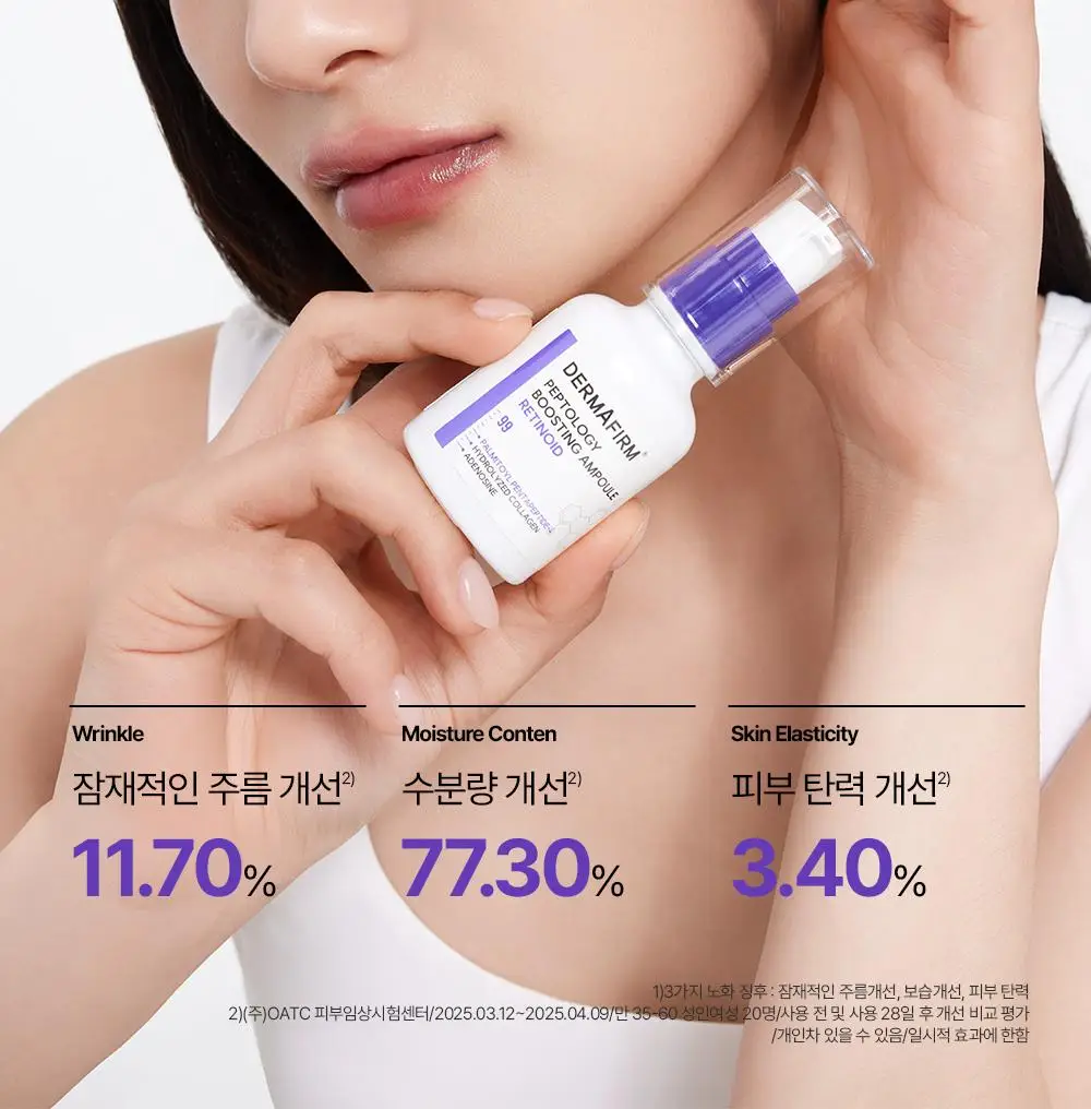 [나띠PICK][모공케어] 더마펌 펩트올로지 부스팅 앰플 레티노이드 30ml 기획 (+30ml 리필) 상세페이지 35